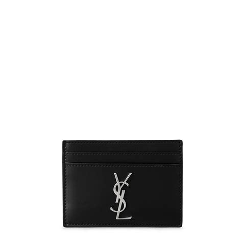 flannels ysl card holder|ysl wallet st laurent.